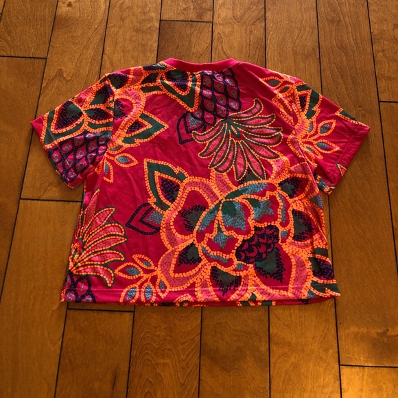 NWT Adidas Pink Farm GFX Tee, Size S - Picture 5 of 13